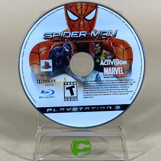 Spiderman Web of Shadows (Sony PlayStation 3 PS3, 2008)