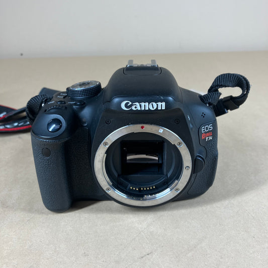 Canon EOS Rebel T3i 18.0MP Digital SLR DSLR Camera Body Only
