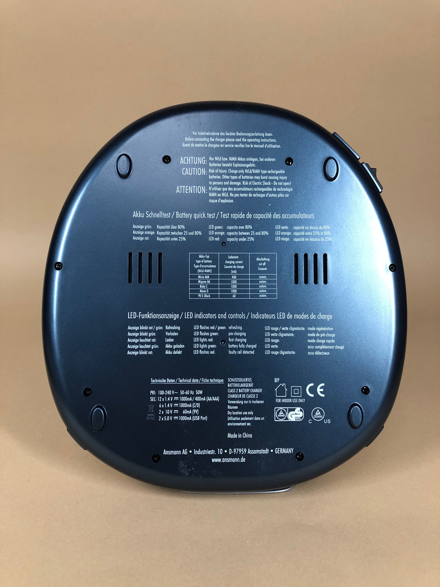 ANSMANN Energy16plus Battery charging and maintenance device