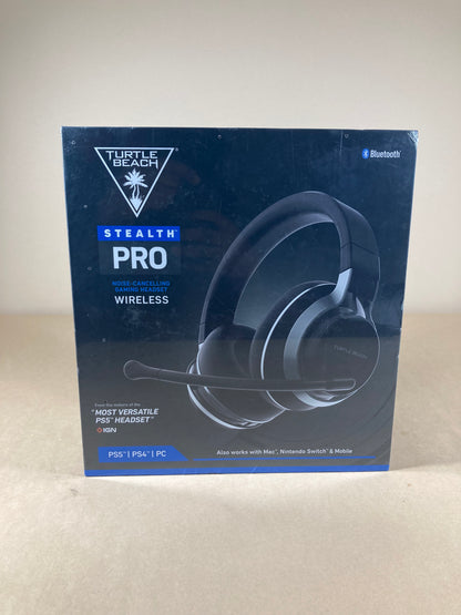 New Turtle Beach Stalth Pro Noise-Cancelling Gaming Headset Black TBS-3365-01