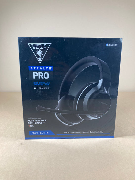New Turtle Beach Stalth Pro Noise-Cancelling Gaming Headset Black TBS-3365-01