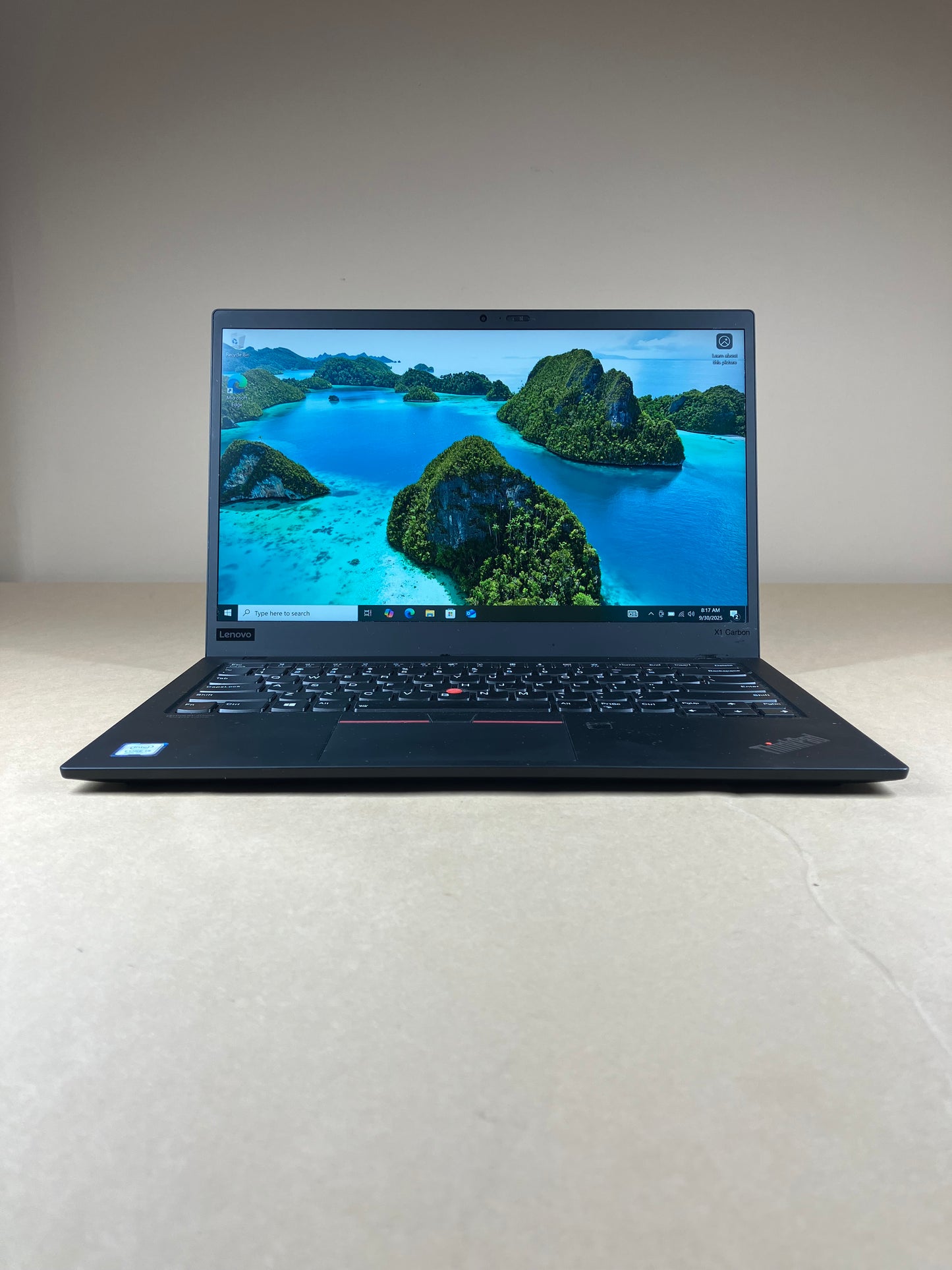 Lenovo ThinkPad X1 CARBON GEN 7 14" i5-8265U 1.6GHz 8GB RAM 256GB SSD