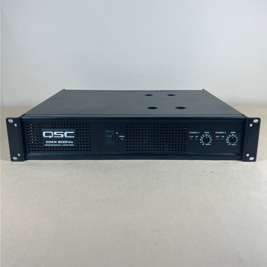 QSC 1200W Professional Power Amplifier CMX 800Va Black