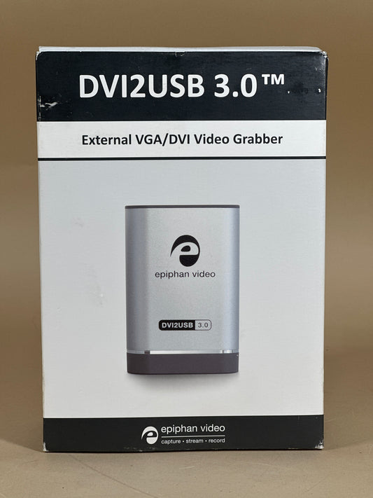 New Open Box epiphan video DVI2USB 3.0 External VGA / DVI Video Grabber