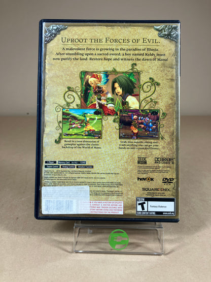 Dawn of Mana (Sony PlayStation 2 PS2, 2007) Complete In Box Reg Card