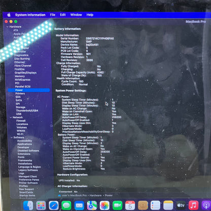 2017 Apple MacBook Pro 13.3" i5 2.3GHz 8GB RAM 128GB SSD Silver A1708