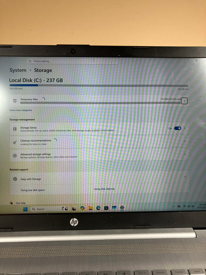 HP Laptop 15-DW3033DX 15.6" i3-1115G4 3.0GHz 8GB RAM 256GB SSD