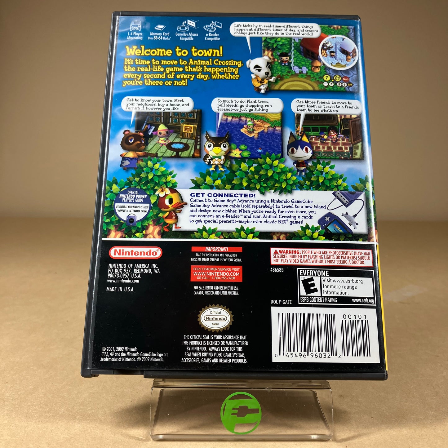 Animal Crossing (Nintendo GameCube, 2004) Complete In Box