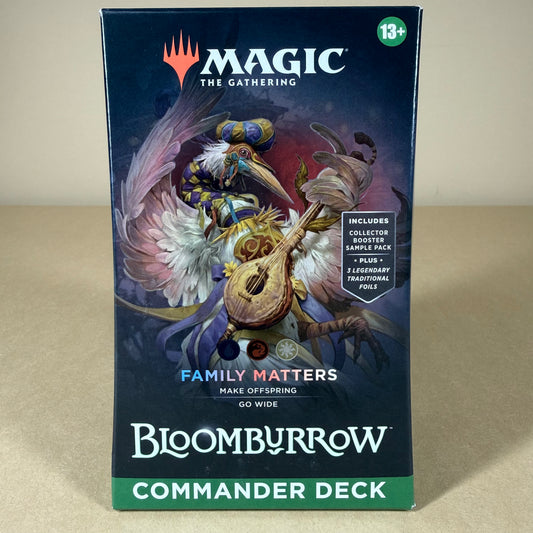 Magic: The Gathering Family Matters Bloomburrow Commander Deck