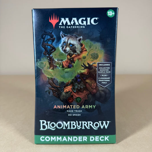 Magic: The Gathering Animated Army Bloomburrow Commander Deck