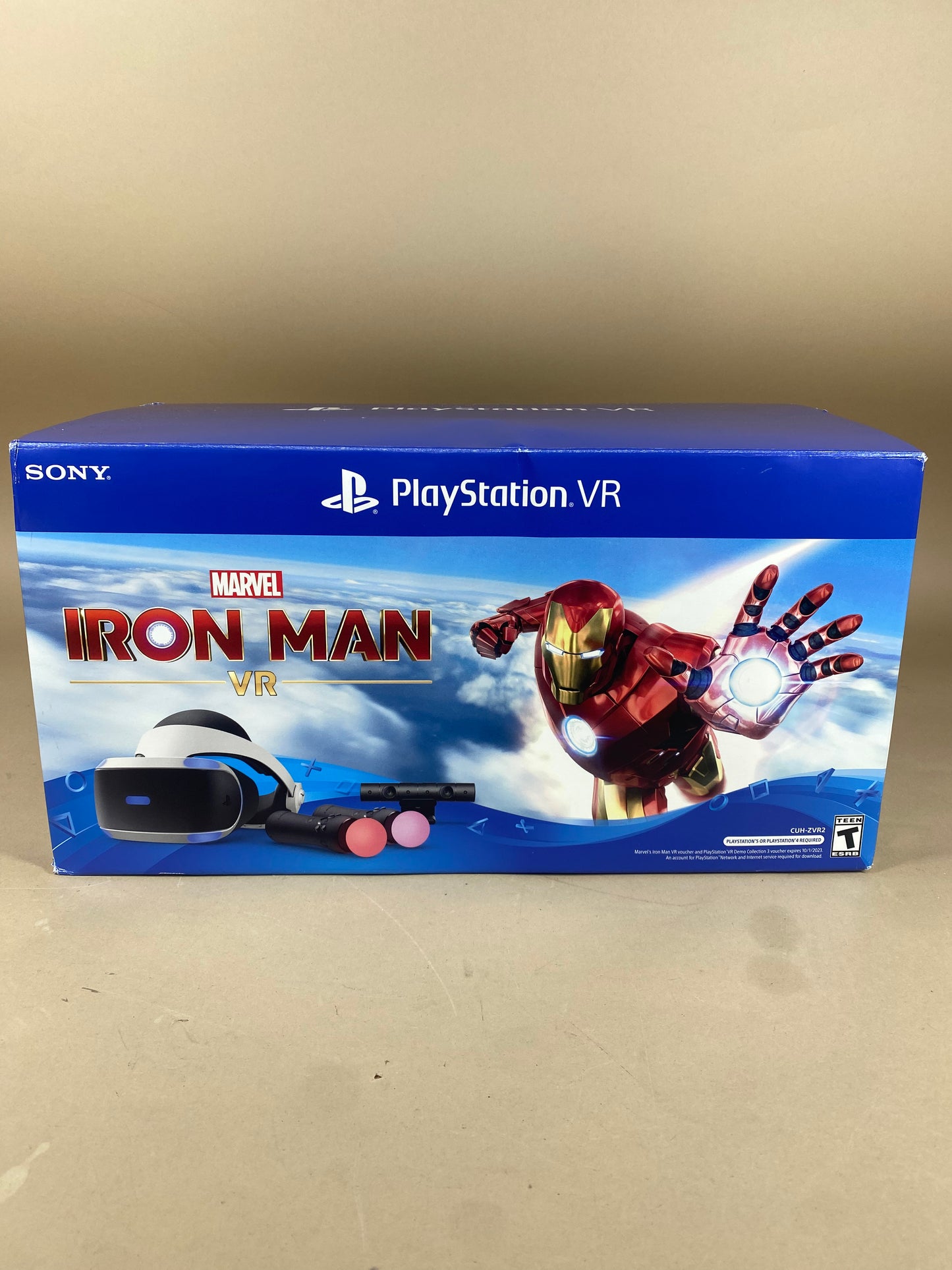 Sony Playstation 4 PS4 / Playstation 5 PS5 Virtual Reality VR Iron Man Bundle CUH-ZVR2