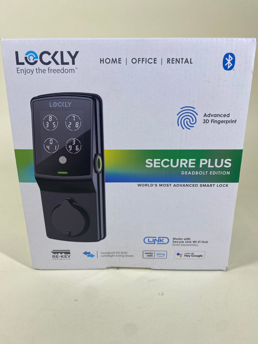 New Lockly Secure Plus Deadbolt Lock PGD728F