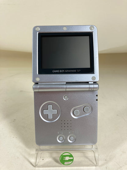 Nintendo Game Boy Advance SP Handheld Game Console Only AGS-001 Silver