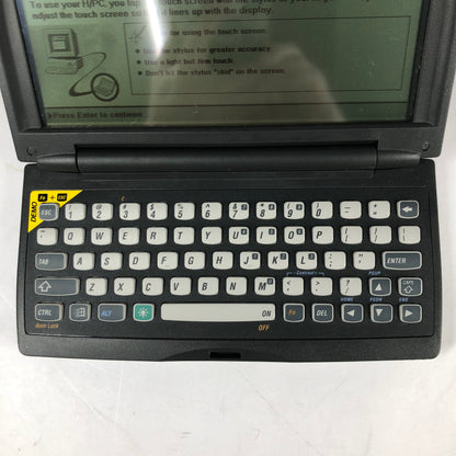 Hewlett Packard Palmtop Handheld PC 320LX Hitachi SH3 CPU 4MB RAM Windows CE