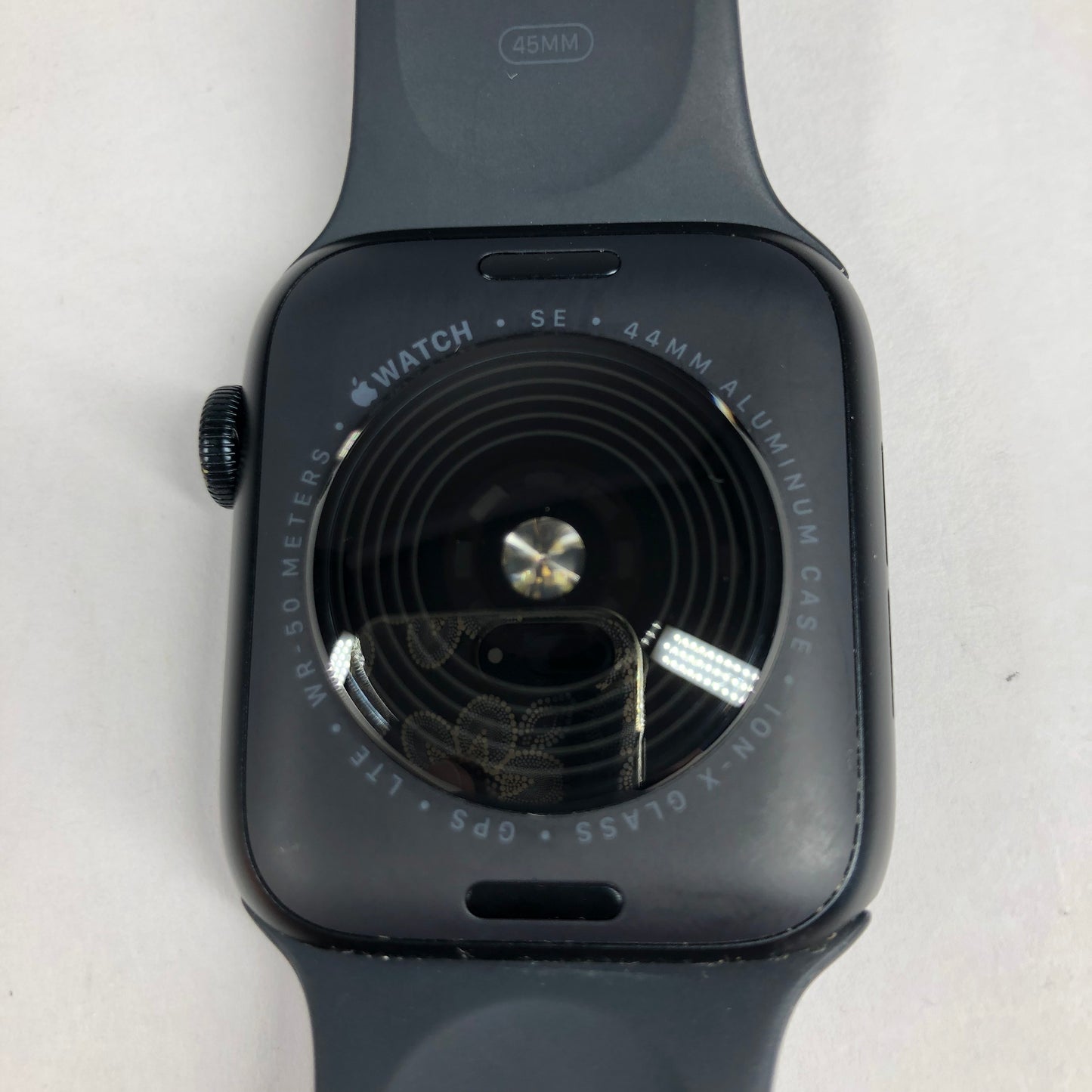 Unlocked Apple Watch SE 2nd Gen 44MM Midnight Aluminum Black Sport Band 