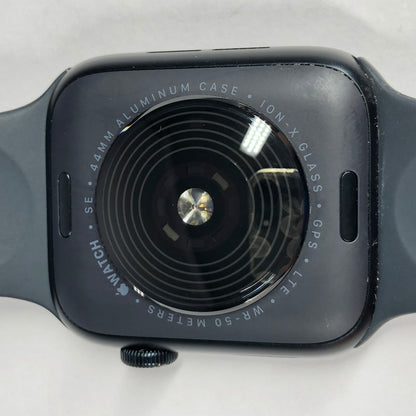 Unlocked Apple Watch SE 2nd Gen 44MM Midnight Aluminum Black Sport Band 