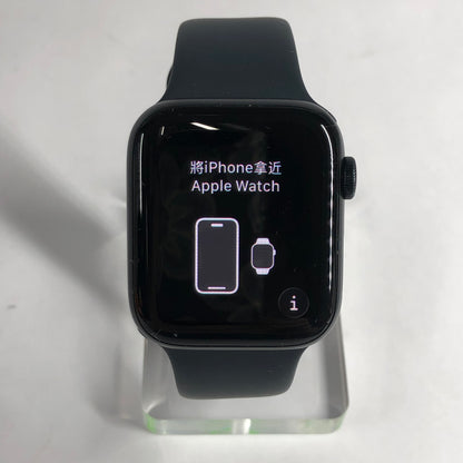 Unlocked Apple Watch SE 2nd Gen 44MM Midnight Aluminum Black Sport Band 