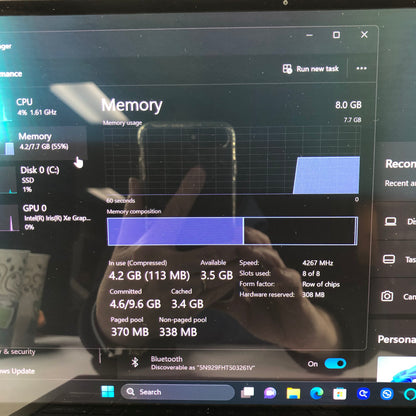 Samsung Galaxy Book 2 360 NP730QED 13.3" i5-1235U 1.3GHz 8GB RAM 256GB SSD