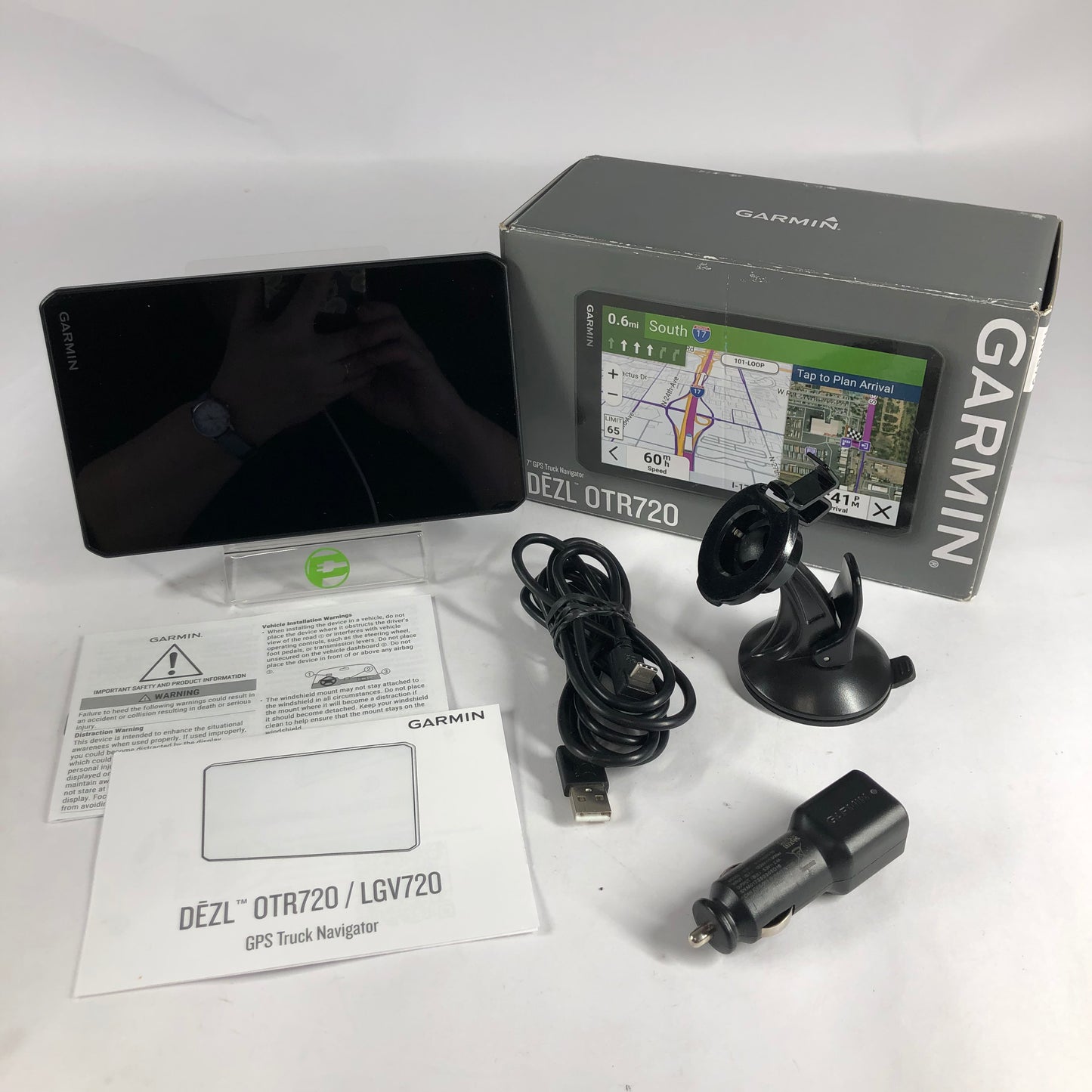 Garmin DEZL OTR 720 GPS Truck Navigator 010-02924-00