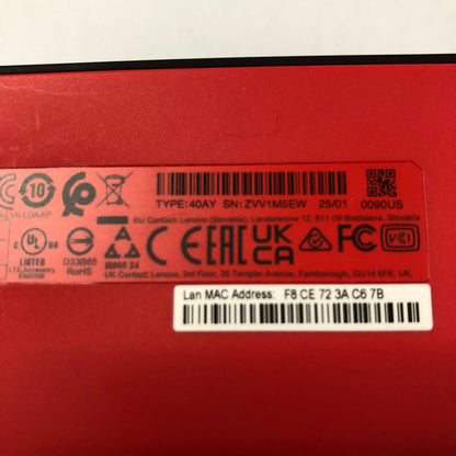 Lenovo  Thinkpad Universal USB-C Dock LDA-KP