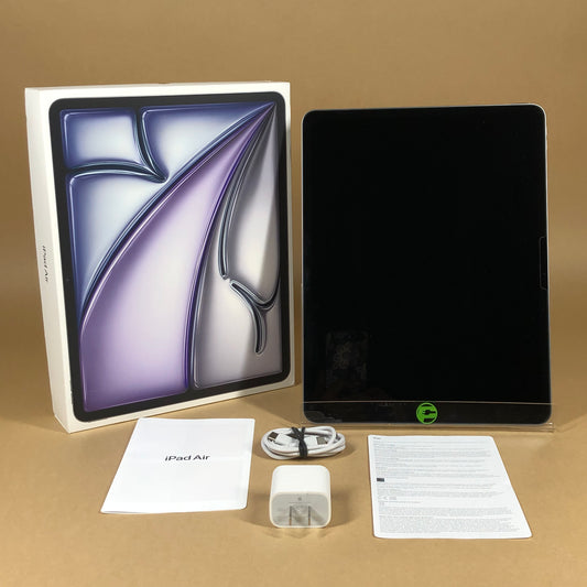 WiFi Only Apple iPad Air 13" M2 128GB Space Gray MV273LL/A iOS 26.0 Beta