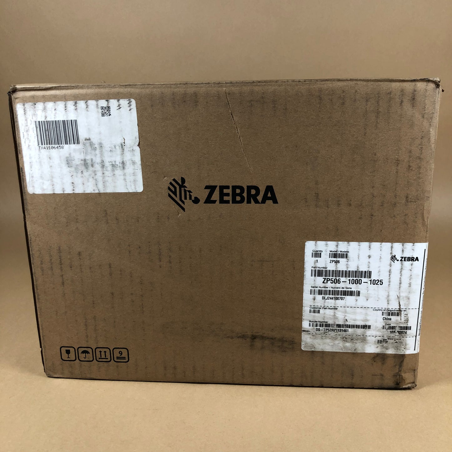 New Zebra Thermal Label Printer ZP506-1000-1025