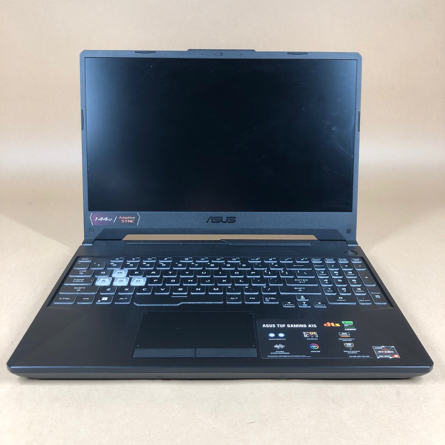 ASUS TUFGAMING A15 15.6" RYZEN 5 7537HS 3.3GHz 8GB RAM 512GB SSD GeForce RTX 2050