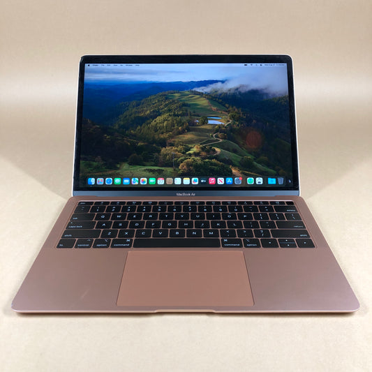 2018 Apple MacBook Air 13.3" i5 1.6GHz 8GB RAM 128GB SSD Rose Gold A1932