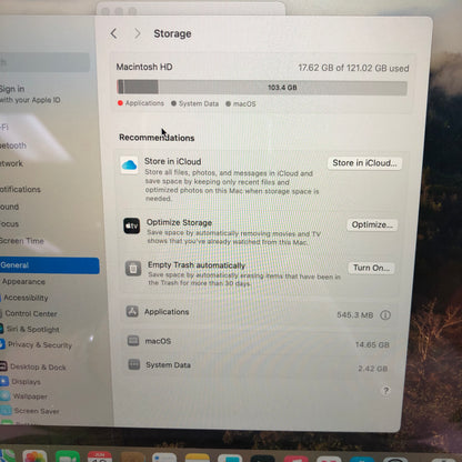 2018 Apple MacBook Air 13.3" i5 1.6GHz 8GB RAM 128GB SSD Space Gray A1932