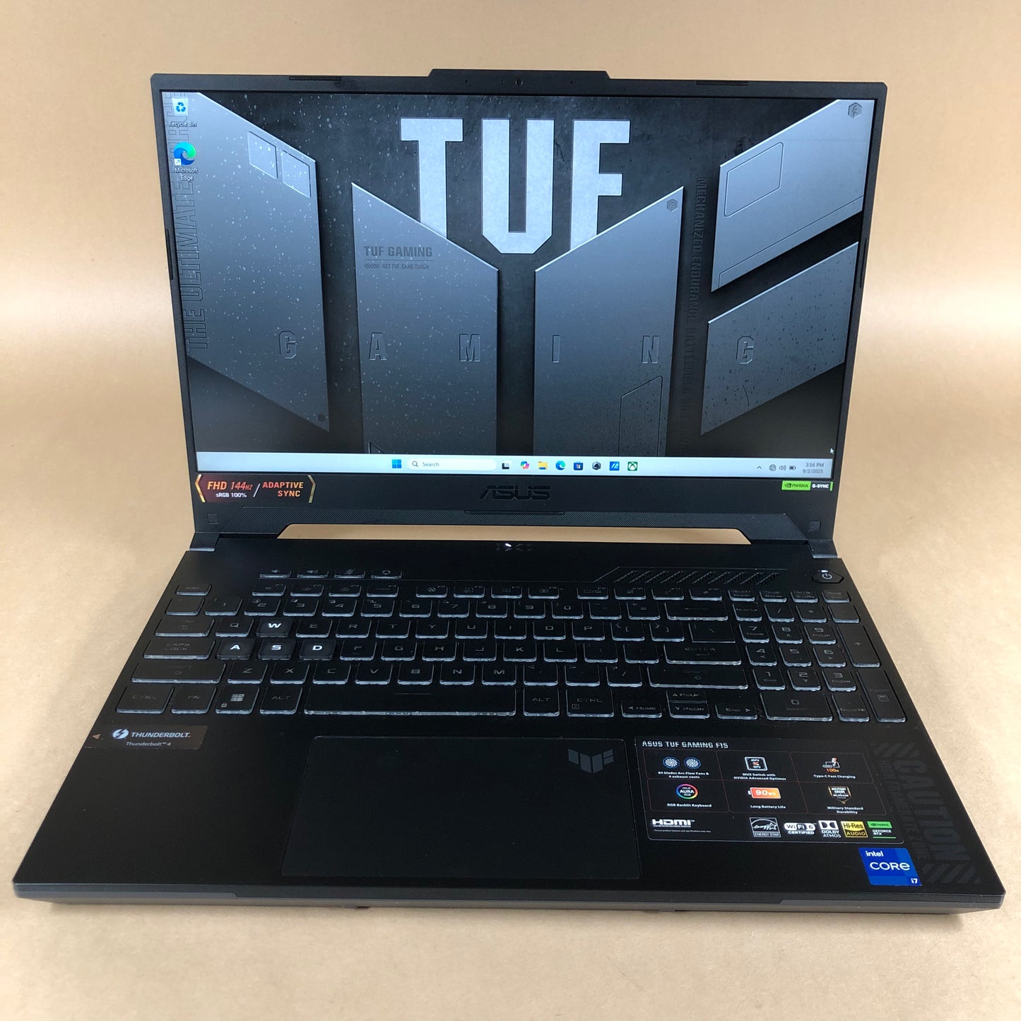 New Asus 15.6" i7-13620H 2.4GHz 16GB RAM 1TB SSD GeForce RTX 4060