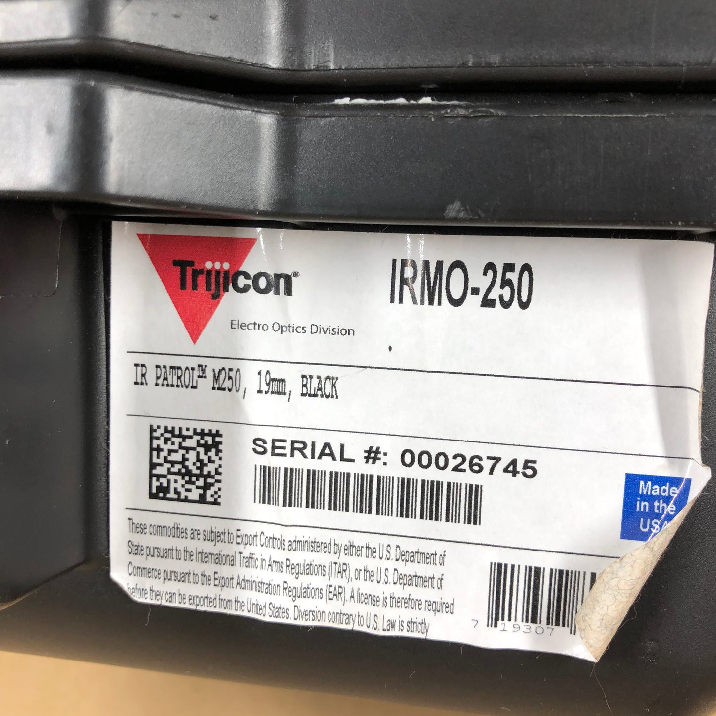 Trijicon IR-PATROL Thermal Monocular IRMO-250
