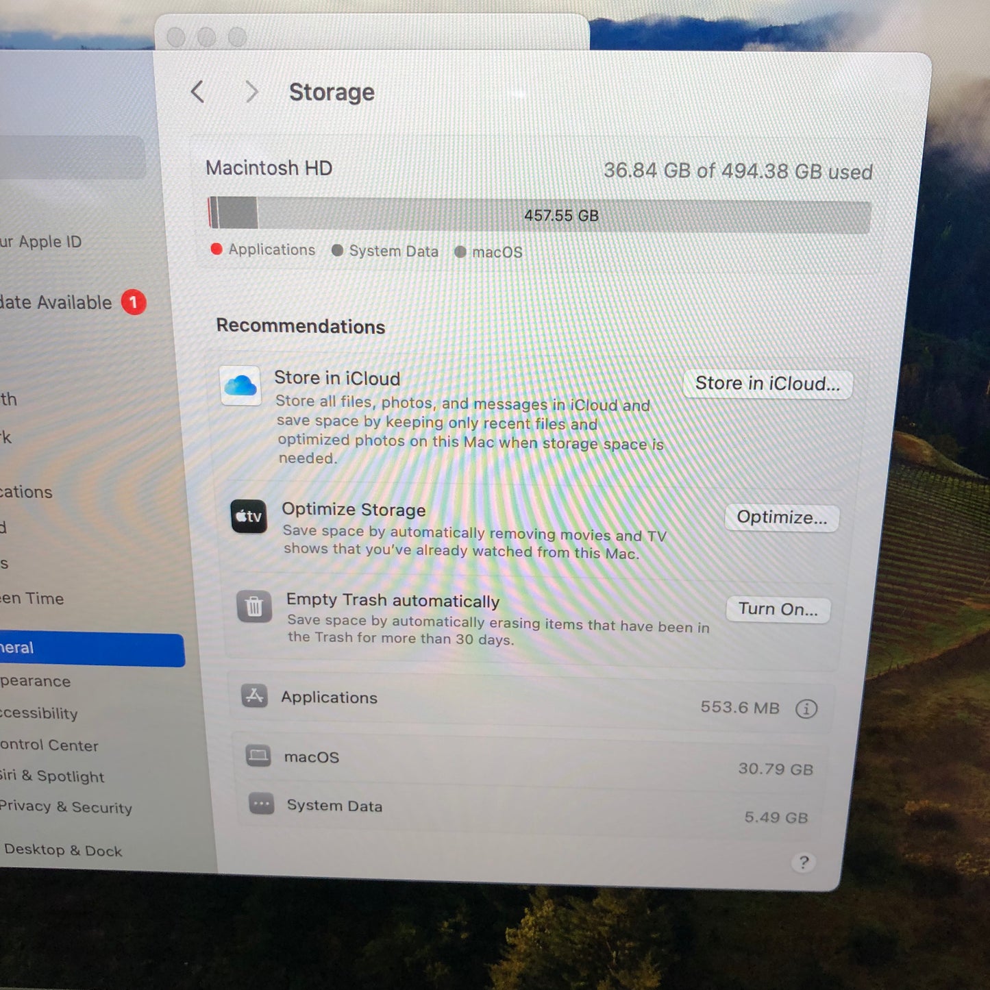 2021 Apple MacBook Pro 14" M1 Pro 14C GPU 3.2GHz 16GB RAM 512GB SSD A2442