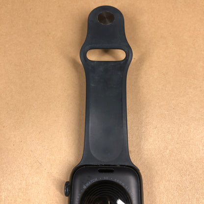 Unlocked Apple Watch SE 2nd Gen 44MM Black Aluminum Black Sport Band A2727