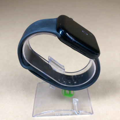 Unlocked Apple Watch SE 2nd Gen 44MM Black Aluminum Black Sport Band A2727
