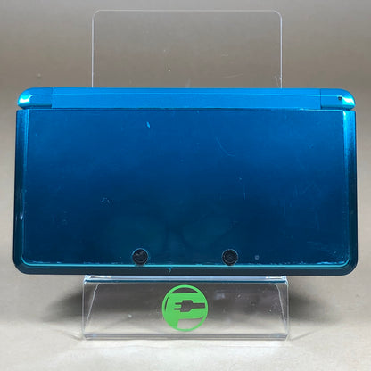 Nintendo 3DS Handheld Game Console Only CTR-001 Aqua Blue Charge Port