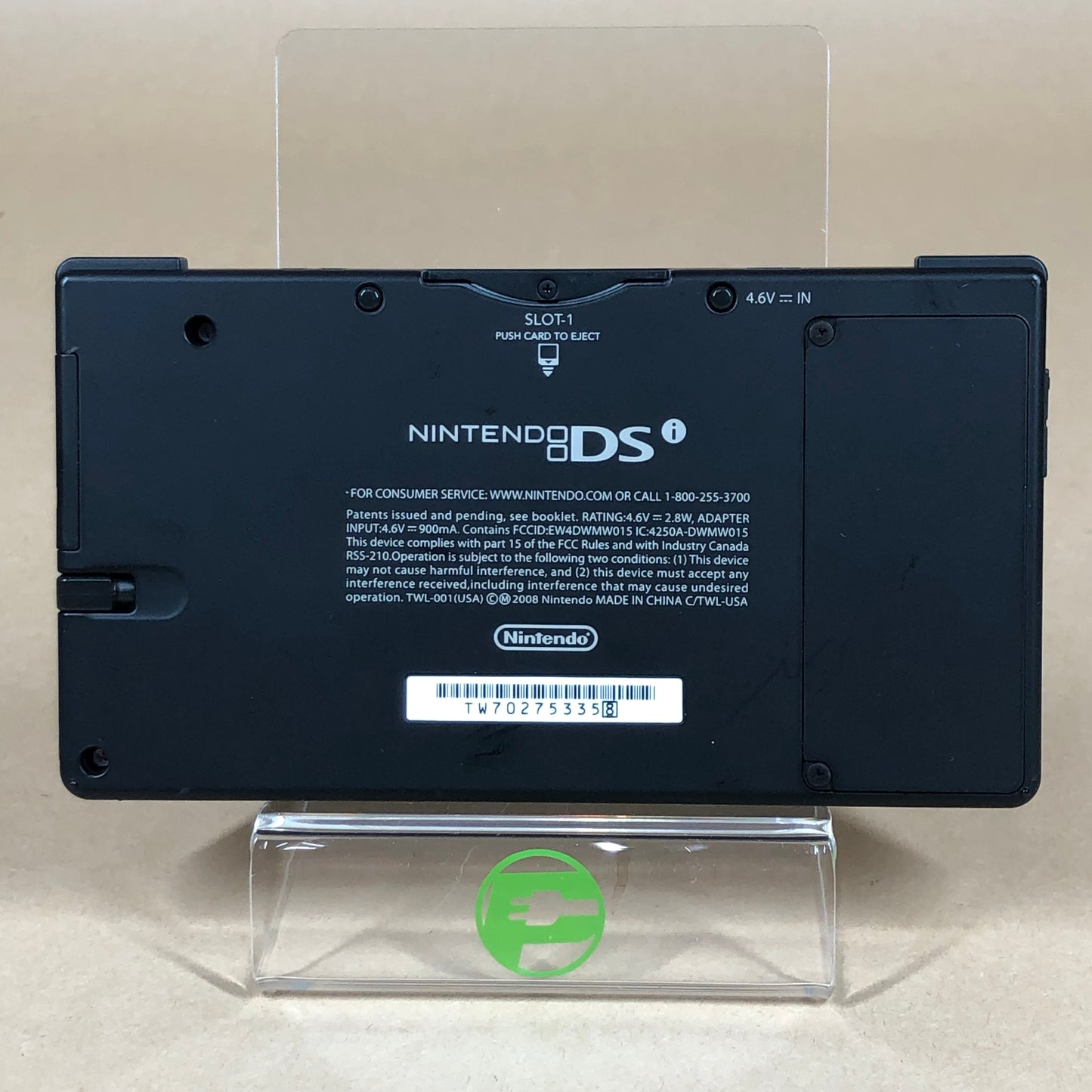 Nintendo DSi DSi Handheld Game Console TWL-001 Black