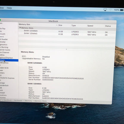 2017 Apple MacBook 13.3" i5 1.3GHz 16GB RAM 256GB SSD Rose Gold