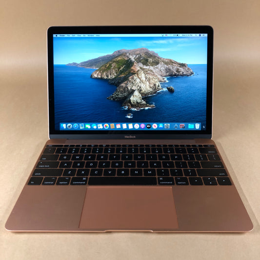 2017 Apple MacBook 12" Intel m3 1.2GHz 8GB RAM 256GB SSD Rose Gold A1534