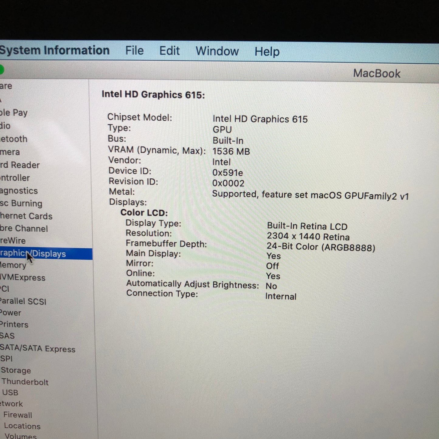 2017 Apple MacBook 12" Intel m3 1.2GHz 8GB RAM 256GB SSD Rose Gold A1534