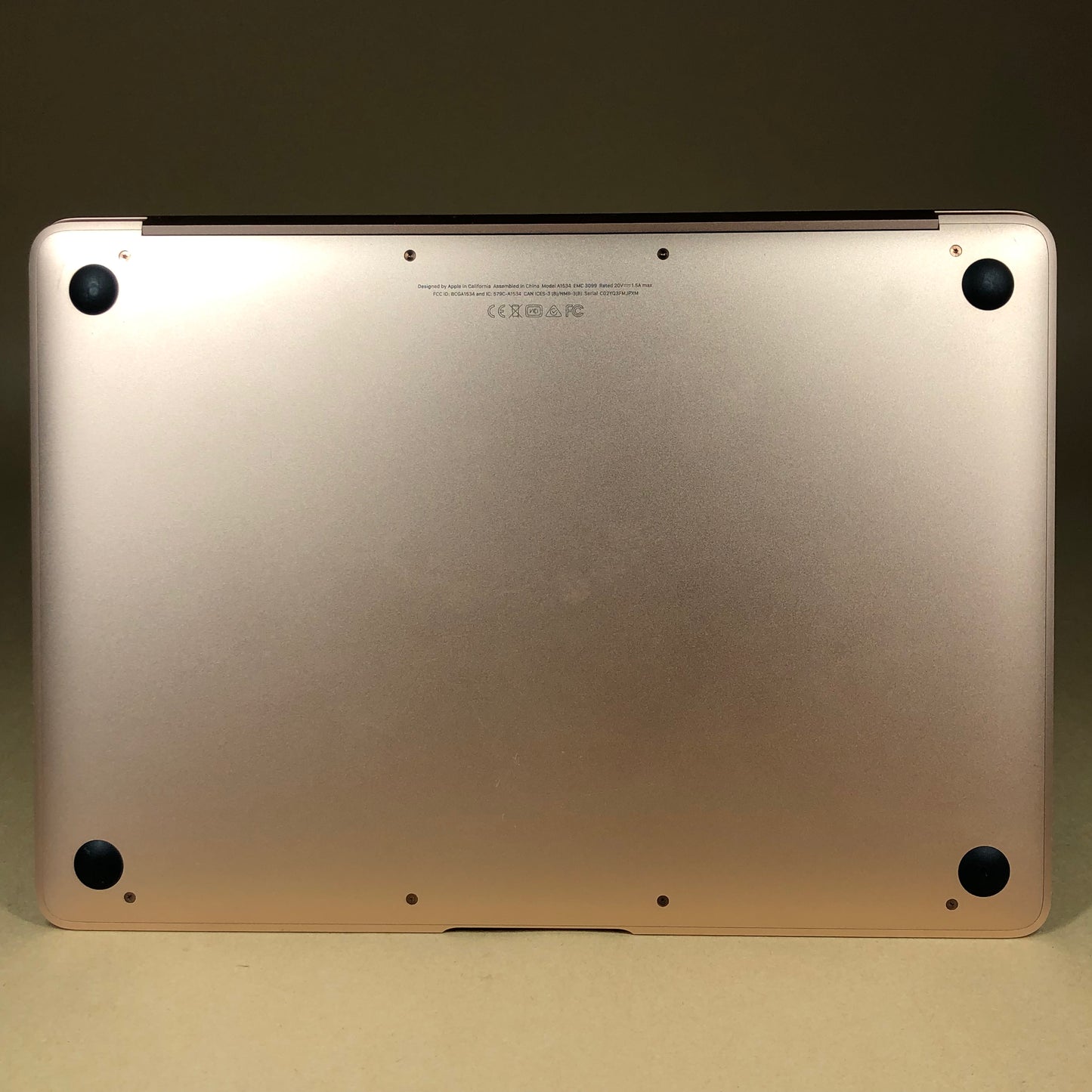 2017 Apple MacBook 12" Intel m3 1.2GHz 8GB RAM 256GB SSD Rose Gold A1534