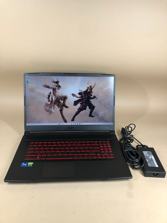 MSI Katana GF76 17" i7-11800H 2.3GHz 16GB RAM 512GB SSD GeForce RTX 3050 Ti