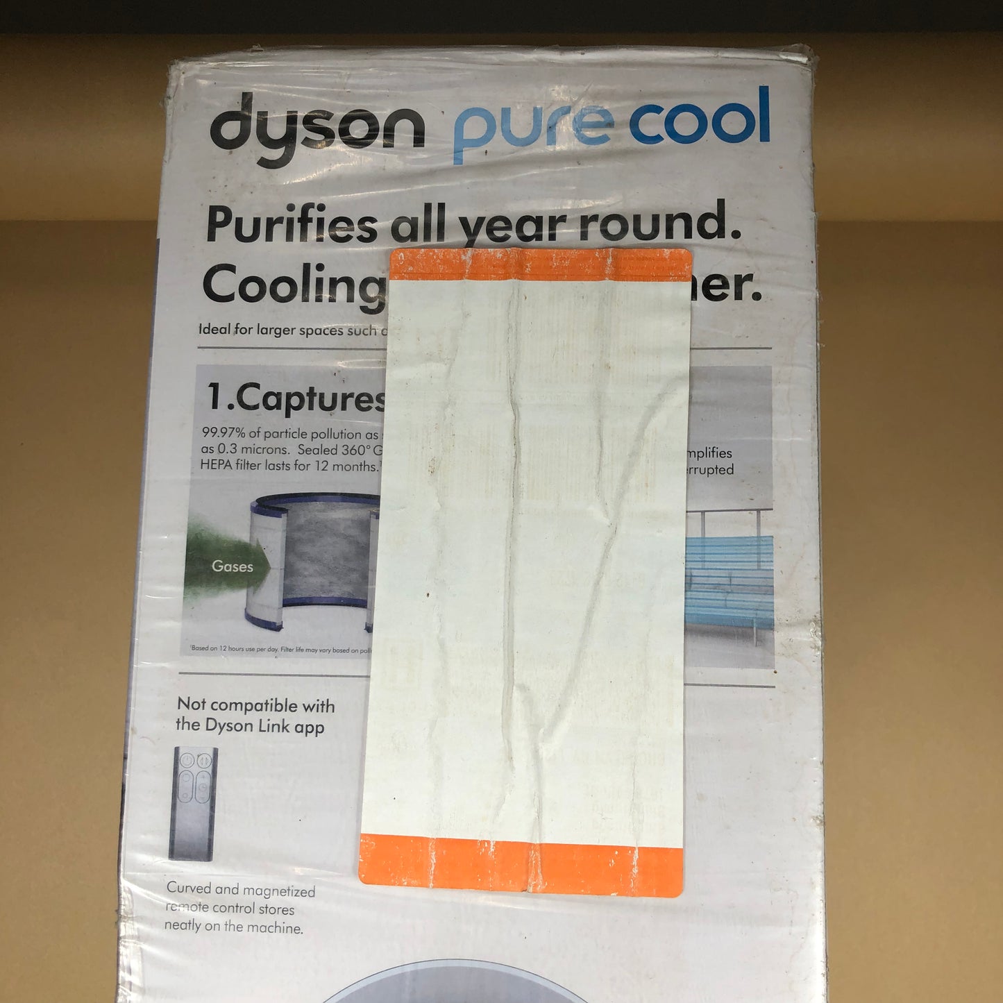 New Dyson Pure Cool  Air Purifier and Fan Tower TP01 White/Silver AM11