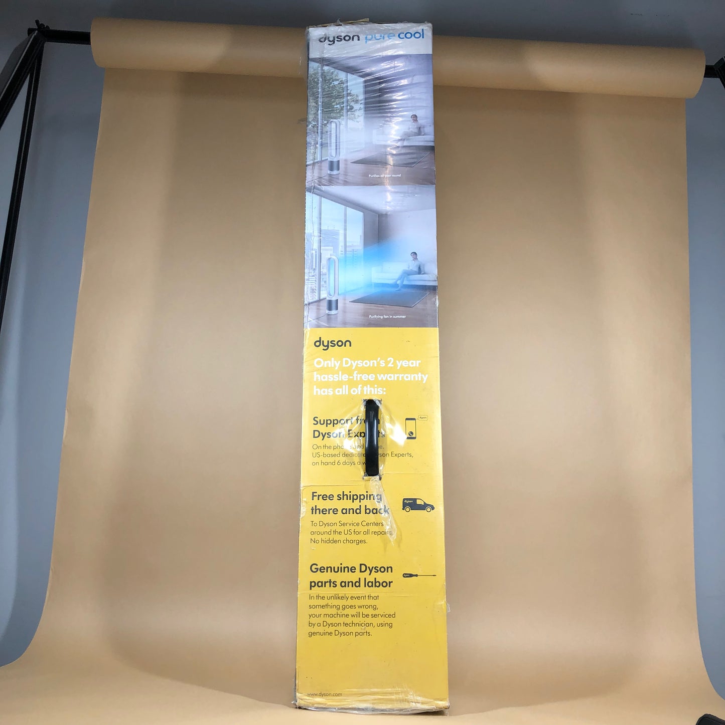 New Dyson Pure Cool  Air Purifier and Fan Tower TP01 White/Silver AM11