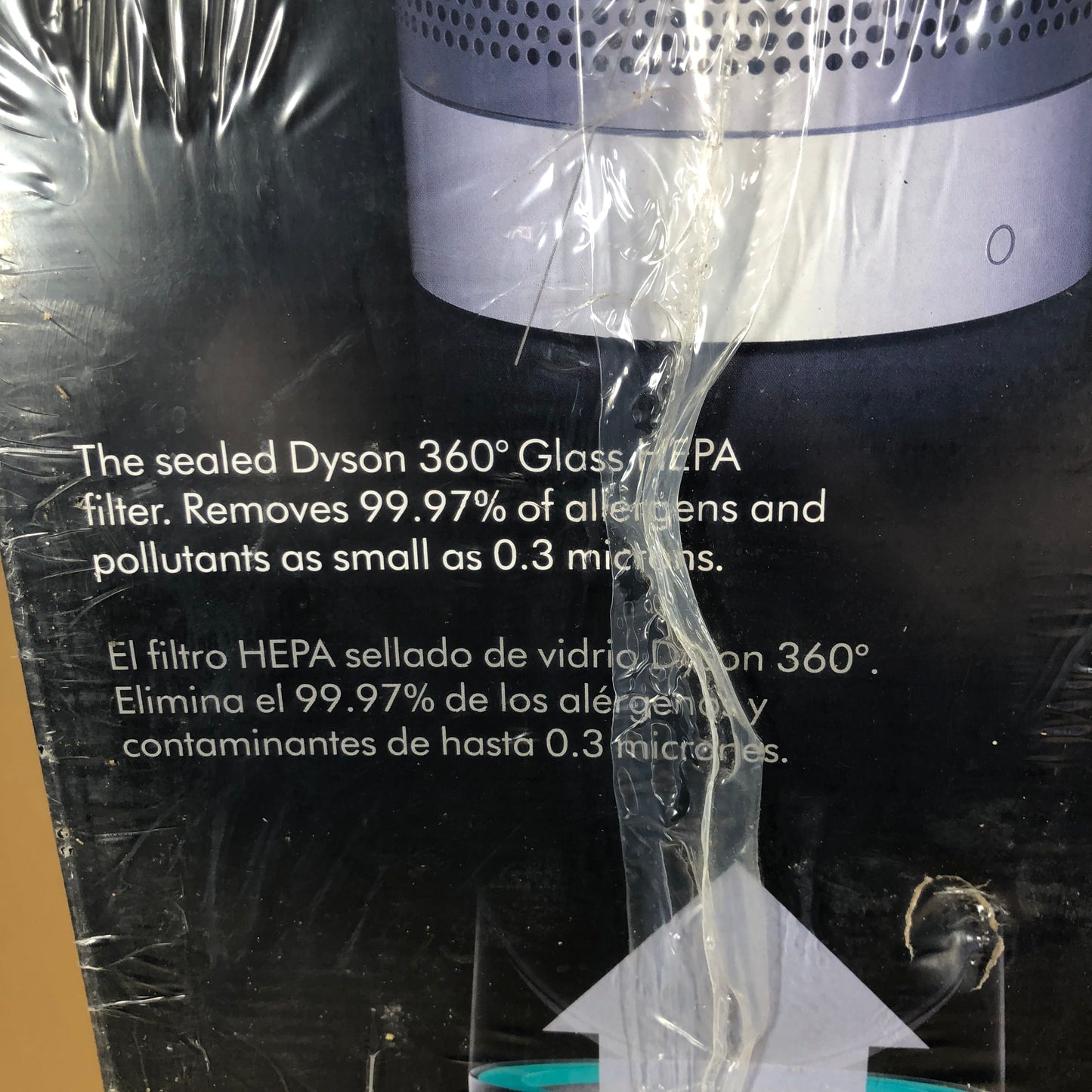 New Dyson Pure Cool  Air Purifier and Fan Tower TP01 White/Silver AM11