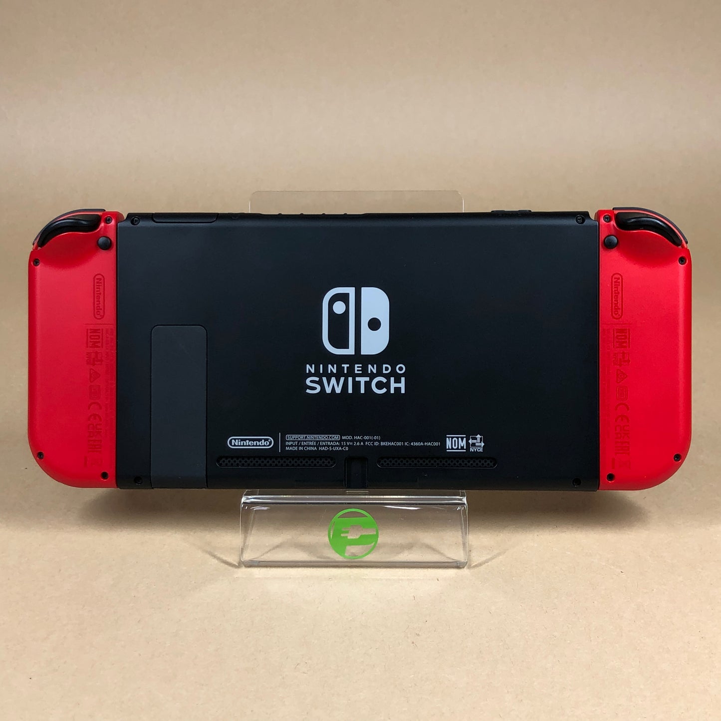 Nintendo Switch v2 Video Game Console HAC-001(-01)  Mario Red Edition