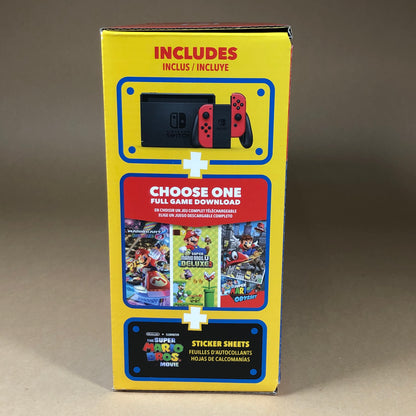 Nintendo Switch v2 Video Game Console HAC-001(-01)  Mario Red Edition