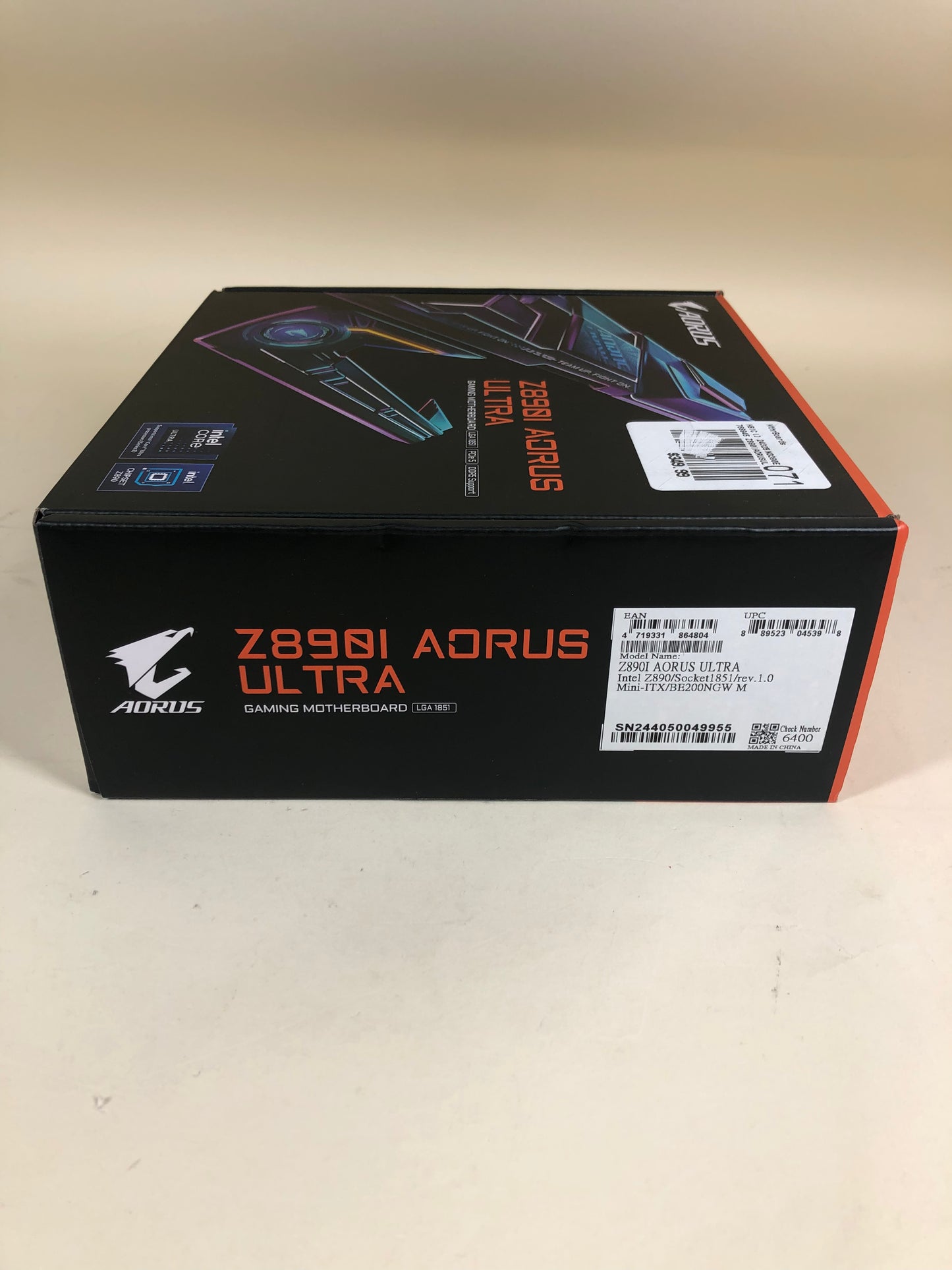 New Gigabyte AORUS Z890I Ultra Gaming Motherboard Mini ITX