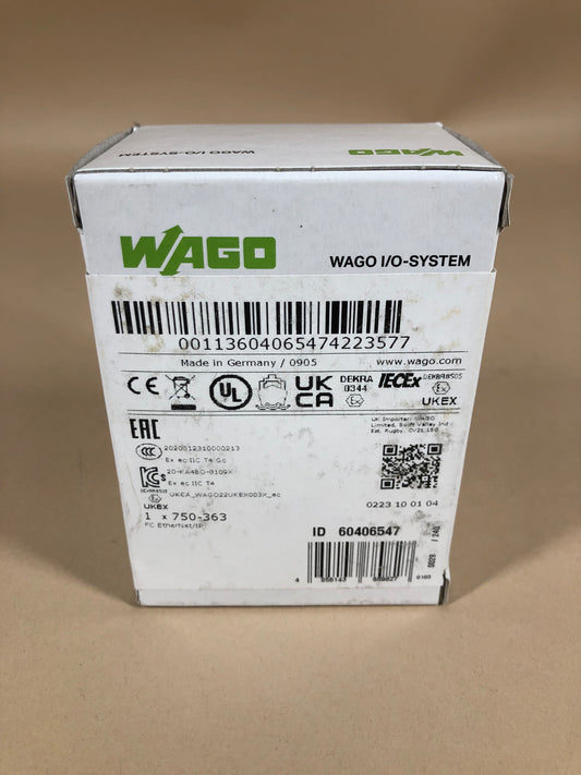 New Wago I/O System 750-363