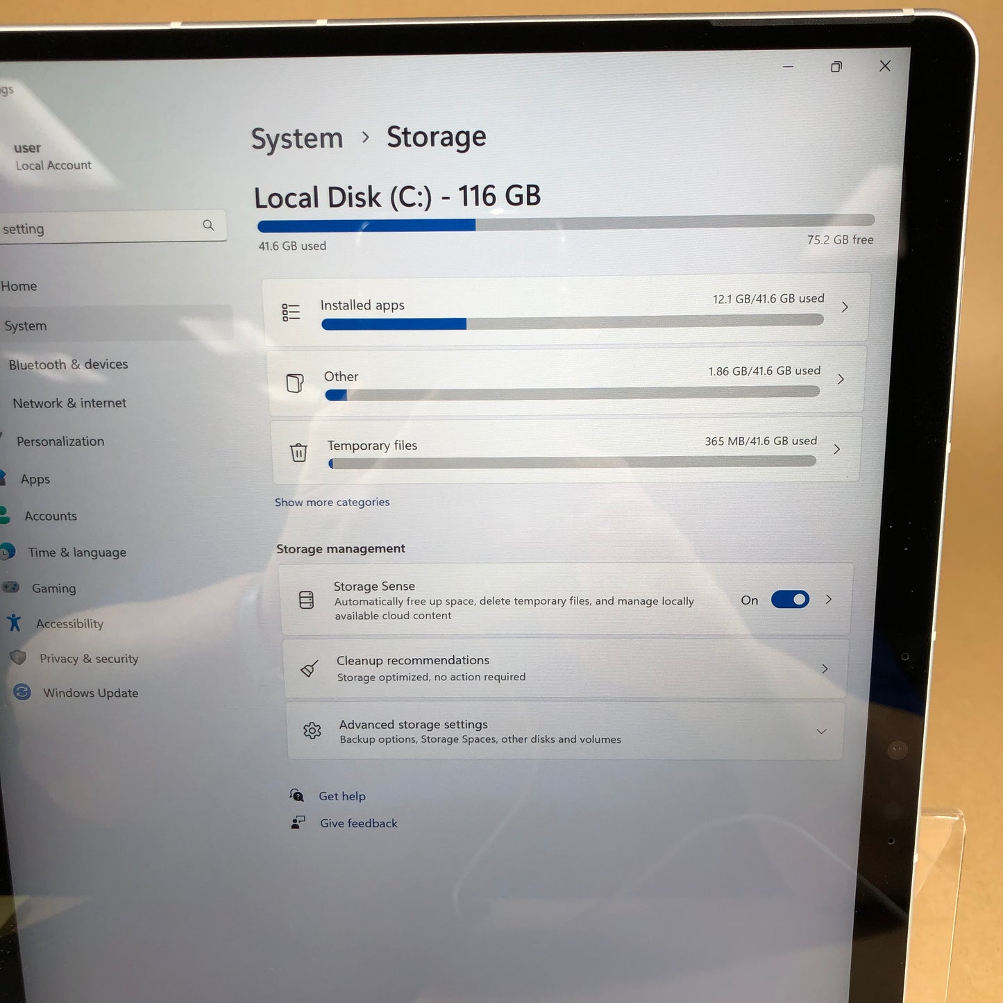 Microsoft Surface Pro 9 1997 13" SQ3 8GB RAM 256GB SSD SQ 3 Adreno 8CX Gen 3