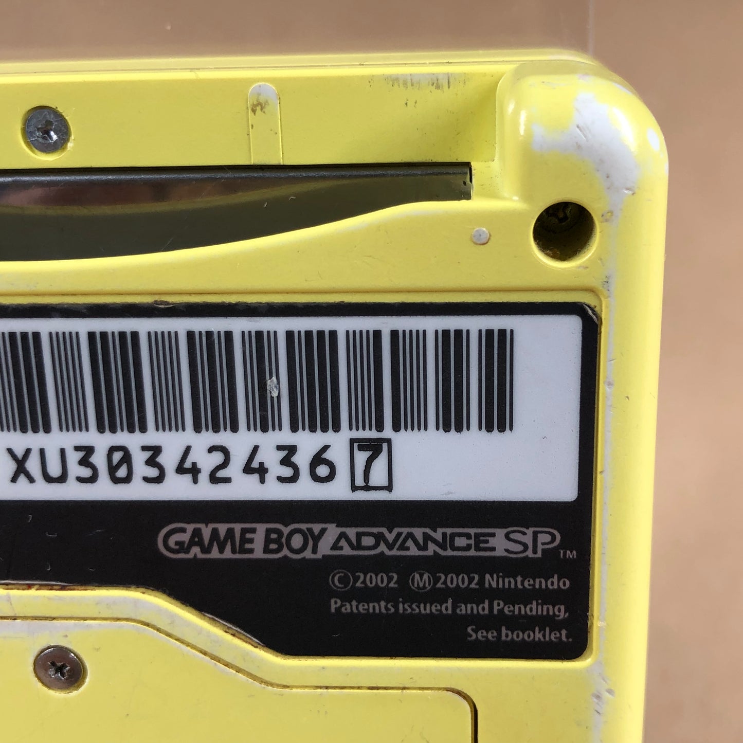 Nintendo Game Boy Advance SP Handheld Console AGS-101 Sponge Bob Special Edition